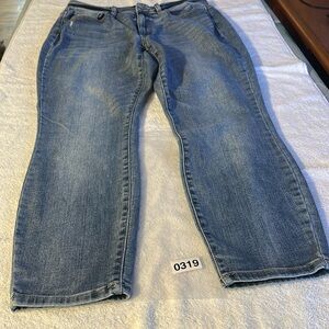 Judy blue used skinny fit jeans size 14W